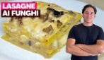 Lasagne ai funghi morbide e cremosissime: perfette per la domenica!