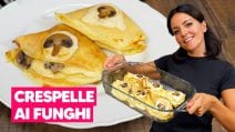 CRESPELLE AI FUNGHI: il piatto AUTUNNALE con un RIPIENO CREMOSO e GOLOSISSIMO