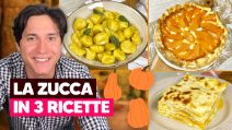 LA ZUCCA IN 3 RICETTE facili, semplici e sfiziose