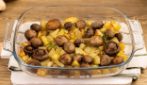 FUNGHI E PATATE AL FORNO: il contorno semplice e gustoso!