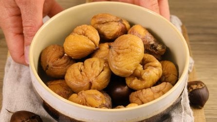 Air fryer chestnuts: ready in minutes!