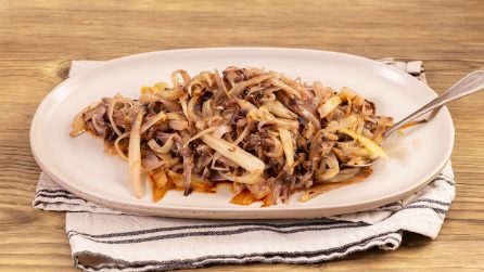 RADICCHIO IN PADELLA: delizioso per accompagnare un piatto di carne o di pesce!