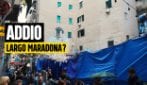 Napoli, coperto il murales di Maradona: "Vogliamo essere regolarizzati"