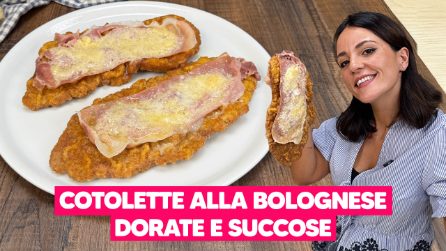 Cotolette ALLA BOLOGNESE con una PANATURA PERFETTA e un SUGHETTO irresistibile!