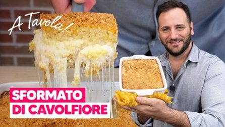 Sformato DI CAVOLFIORE: super MORBIDO e FILANTE