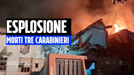 Esplosione durante sgombero, morti tre carabinieri. Il vicino: "Avevano già riempito la casa di gas"