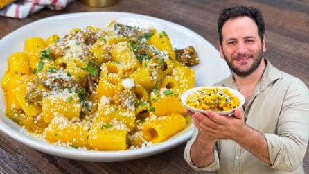 PASTA ZUCCA E FUNGHI
