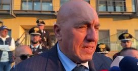 Il Ministro Guido Crosetto dai carabinieri feriti nell'esplosione a Castel d’Azzano