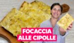 Questa focaccia alle cipolle è irresistibile!