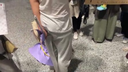 Amajou atterrato a Malpensa, parla della detenzione: "In prigione per non abbandonare gli altri"