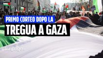 Milano in piazza dopo il piano di pace per Gaza: "Anche merito del nostro sostegno alla Palestina"