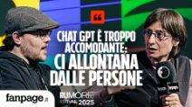 "Chat GPT ci allontana dalle altre persone": un dialogo sull'AI al Rumore Festival di Fanpage.it
