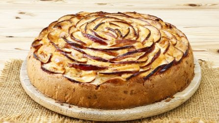 TORTA MELE E YOGURT: soffice, alta e senza burro!