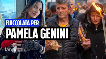 Femminicidio di Pamela Genini: anche la mamma alla fiaccolata per le vie del quartiere