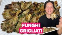 Semplici e veloci, ecco come fare i funghi grigliati!