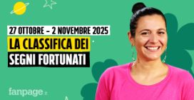Oroscopo, la classifica dei segni più fortunati della settimana dal 27 ottobre al 2 novembre 2025