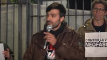 Protesta contro le aggressioni fasciste: "In Italia non c'è spazio per fascismo, sgomberiamolo"