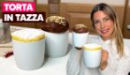TORTA IN TAZZA: pronta in meno di 10 minuti!
