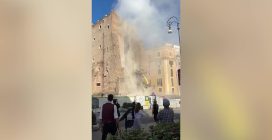 Crolla la Torre dei Conti a Roma: ci sono feriti, grave un operaio