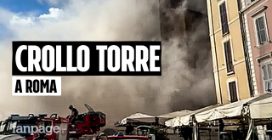 Crollo della Torre dei Conti a Roma, il prefetto: "Stiamo lavorando per l'operaio sotto le macerie"