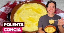 Polenta concia: cremosa e ricca di formaggio!