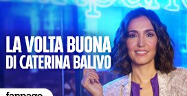 Caterina Balivo: “TeleMeloni? Ho libertà totale. La Tv piena di talk sulla cronaca, mancano i soldi”