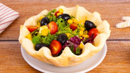 CESTINI DI PANE PIZZA: servi il tuo contorno in modo sfizioso!