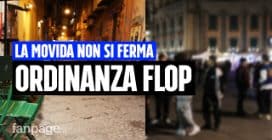 Ordinanza flop a Napoli: chiusura anticipata per alcuni locali ma la movida si sposta di pochi metri