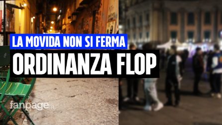 Ordinanza flop a Napoli: chiusura anticipata per alcuni locali ma la movida si sposta di pochi metri