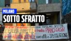 Milano, famiglie sotto sfratto: "Ci hanno chiesto il raddoppio dell'affitto"