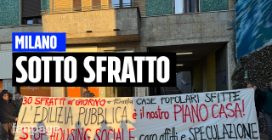 Milano, famiglie sotto sfratto: "Ci hanno chiesto il raddoppio dell'affitto"