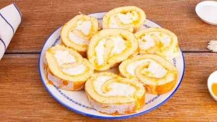 ORANGE ROLL: If you're looking for a fragrant and delicious snack, this recipe is for you!