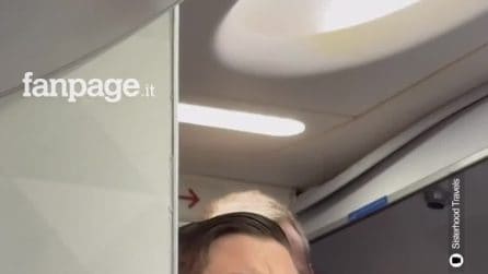 "Ho promesso che avrei portato il gelato a mia figlia". Così il pilota rassicura i passeggeri