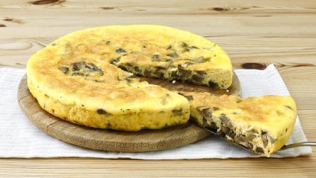 FRITTATA DI FUNGHI in padella: la ricetta veloce e facile da preparare!