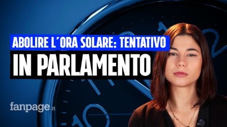 Perché in Parlamento si sta facendo un'indagine per eliminare l'ora solare
