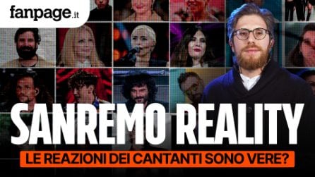 Le reazioni dei big, un reality dentro Sanremo. Ma sono video veri o è tutto preparato?