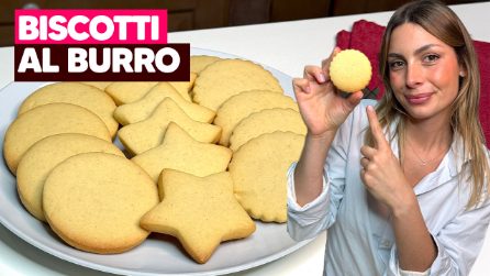 BISCOTTI AL BURRO: facili e golosi