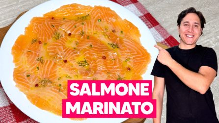 Salmone marinato: la ricetta facile e veloce