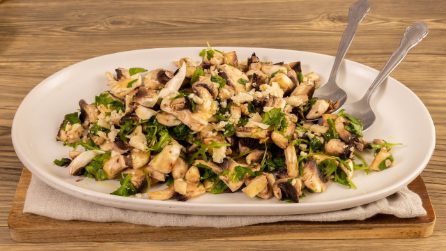INSALATA DI FUNGHI: il contorno molto semplice e gustoso!