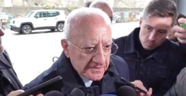 De Luca ringrazia Napoli e i napoletani: "Continuerò a seguire la città"