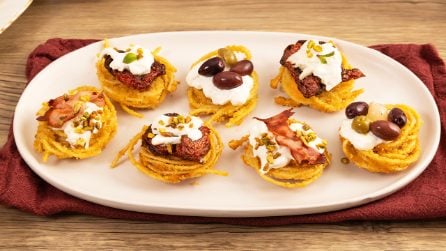 SPAGHETTI FRITTI: per un antipasto sfizioso e davvero semplice!