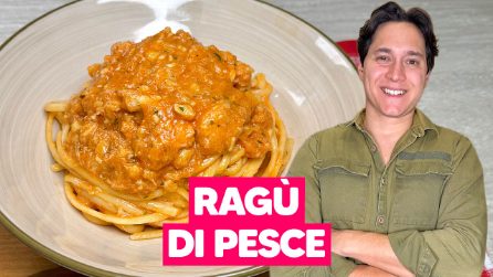 Ragù di pesce saporito e pronto in pochi minuti