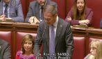Sasso (Lega) in Aula evoca Dio, patria e famiglia: "È un credo politico che ci guida"