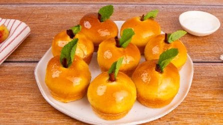 APPLE BRIOCHE: beautiful and with a delicious center!