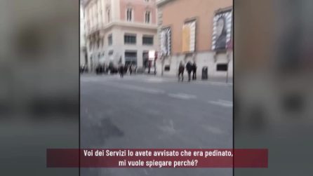Il video di Massimo Giletti colpito da un pugno da un ex uomo dei servizi segreti a Lo stato delle cose