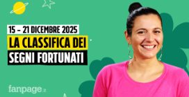 Oroscopo, la classifica dei segni più fortunati della settimana dal 15 al 21 dicembre 2025