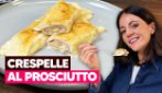 CRESPELLE AL PROSCIUTTO: cremose e super filanti!
