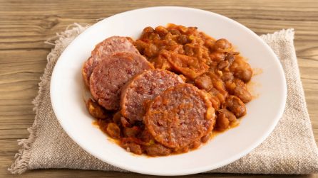 COTECHINO CON FAGIOLI: molto semplice da preparare ma molto squisito!