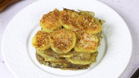 CARCIOFI E PATATE: il contorno facile e gustoso!