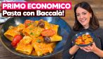 Pasta con il Baccalà: un primo economico per le feste!
